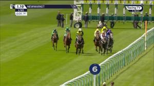 Video preview image for Newmarket 13:10 - Supporting Mental Health Awareness Week Handicap (Qualifier) (5)