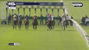 Video preview image for Newbury 15:15 - Syder Foundation EBF Maiden Stakes (4)