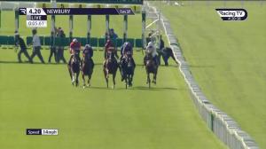 Video preview image for Newbury 16:20 - BetVictor Handicap (4)