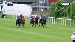 Video preview image for Naas 14:45 - Coolmore Stud Irish European Breeders Fund Fillies Sprint Stakes (Group 3)