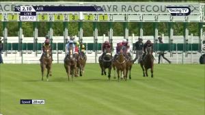 Video preview image for Ayr 14:10 - Whyte & MacKay Handicap (6) (Div 1)