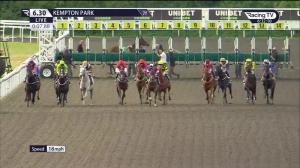 Video preview image for Kempton Park 18:30 - Unibet Support Safe Gambling Restricted Novice Stakes (6)