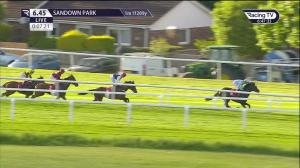 Video preview image for Sandown Park 18:45 - Coral Best Odds Guaranteed Handicap (3)
