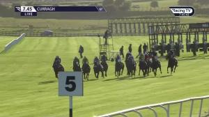 Video preview image for Curragh 19:45 - William Hill Play Responsibly Irish European Breeders Fund Fillies Maiden
