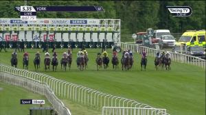 Video preview image for York 17:35 - Sky Bet Sunday Series Sprint Handicap (2)