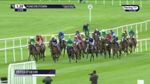Video preview image for Punchestown 13:20 - Bar One Racing Quick Deposit & Withdraw Maiden Hurdle
