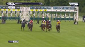 Video preview image for Newbury 15:40 - Watch Last Fan Standing On You Tube Fillies' Handicap (4)