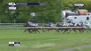 Video preview image for Nottingham 13:20 - Follow @racingtv On Twitter 'Hands and Heels' Apprentice Handicap (6)