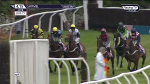 Video preview image for Cartmel 16:15 - Lakes Luxury Loos Novices' Limited Handicap Chase (3)