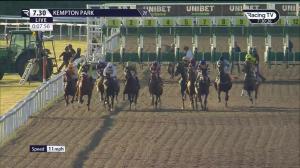 Video preview image for Kempton Park 19:30 - Unibet Support Safe Gambling Handicap (Qualifier) (4)