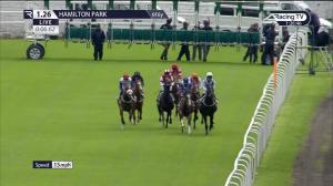 Video preview image for Hamilton Park 13:26 - Hampton By Hilton Hamilton Park 2yo Series EBF Restricted Novice Stakes (Qualifier) (5)