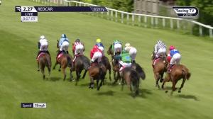 Video preview image for Redcar 14:27 - Carol Jarvis Memorial Restricted Maiden Stakes (5)