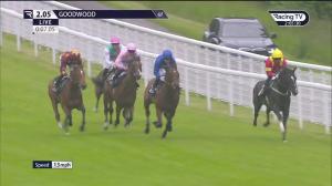 Video preview image for Goodwood 14:05 - British European Breeders Fund EBF Novice Stakes (4)