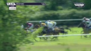 Video preview image for Wexford 14:35 - Wexford Racecourse Ladies Day August 5th (C & G) Opportunity Maiden Hurdle