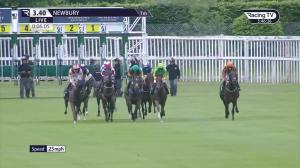 Video preview image for Newbury 15:40 - Carol Mulraney Memorial Handicap (3)