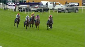 Video preview image for York 16:40 - No.1 York By Guesthouse Hotels British EBF Fillies' Novice Stakes (3)