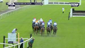 Video preview image for Stratford-on-Avon 13:35 - RacingTV/freetrial Conditional Jockeys' Handicap Hurdle (5)