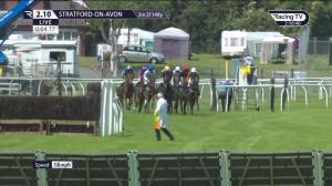 Video preview image for Stratford-on-Avon 14:10 - Watch RacingTV With Free Trial Now Mares' Novices' Hurdle (4)
