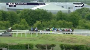 Video preview image for Roscommon 19:00 - Roscommon Racecourse Opportunity Handicap Hurdle (Div 2)