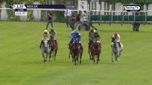 Video preview image for Redcar 14:55 - racingtv.com/freetrial Straight Mile Handicap (Qualifier) (3)
