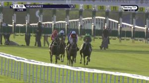 Video preview image for Newmarket 20:10 - Racing TV Free For A Month Fillies' Handicap (3)