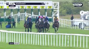 Video preview image for Newmarket 13:32 - Racing TV Profits Returned To Racing British EBF Novice Stakes (4)