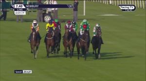 Video preview image for Newbury 19:40 - Racing Staff Go Free At Newbury 30th June Handicap (5)