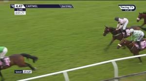 Video preview image for Cartmel 16:47 - Try RacingTV For Free Now Handicap Hurdle (4)