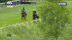 Video preview image for Pontefract 13:45 - Dave & Brenda's Fabulous 50 Years Anniversary Handicap (Female Amateur Jockeys) (5)