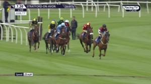 Video preview image for Stratford-on-Avon 19:20 - Every Race Live On Racing TV Handicap Hurdle (4)