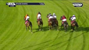 Video preview image for Epsom Downs 18:36 - Coral 'Beaten-by-a-length' Free Bet British EBF Restricted Maiden Stakes (4)