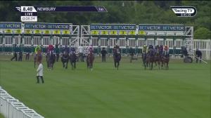 Video preview image for Newbury 20:40 - Follow @betvictor On Twitter Handicap (5)
