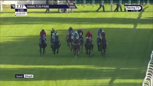 Video preview image for Hamilton Park 19:17 - G4 Claims Not At Fault Claims Made Easy Scottish Stewards' Cup Handicap (2)