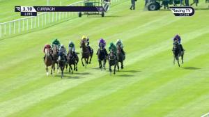 Video preview image for Curragh 15:10 - Barberstown Castle Sapphire Stakes (Group 2)