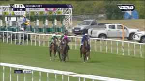Video preview image for Newmarket 13:57 - Clive Cox Racing Fillies' Handicap (3)