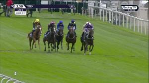 Video preview image for York 15:50 - Sky Bet In Running Racing Nursery Handicap (3)