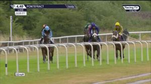 Video preview image for Pontefract 16:40 - Northern Commercials Iveco Daily Driveaway Range Maiden Stakes (5)