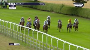 Video preview image for Beverley 15:10 - Roy Jones Has Made It To 90 Nursery Handicap (5)