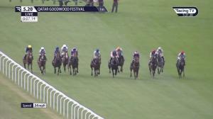 Video preview image for Goodwood 17:20 - Coral Beaten-By-A-Length Free Bet Fillies' Handicap (3)