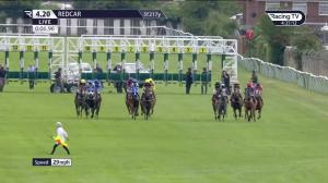 Video preview image for Redcar 16:20 - Visit racingtv.com Handicap (6) (Div 1)