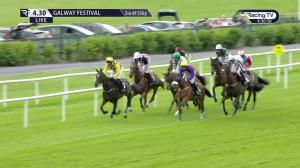 Video preview image for Galway 16:30 - Guinness Novice Hurdle 