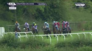 Video preview image for Stratford-on-Avon 16:55 - Every Race Live On Racing TV Handicap Hurdle (4)