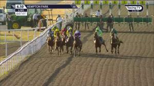 Video preview image for Kempton Park 18:50 - Unibet Support Safe Gambling/British Stallion Studs EBF Restricted Novice Stakes (Qualifier) (5)