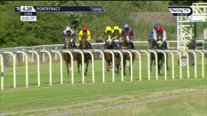 Video preview image for Pontefract 16:20 - Bet With Jayne - Your Local Bookmaker Handicap (5)