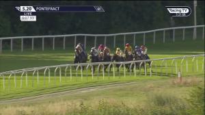 Video preview image for Pontefract 17:20 - Keith Hammill Memorial Handicap (4)