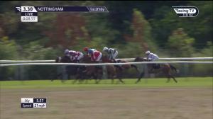 Video preview image for Nottingham 15:30 - 100% Racing TV Profits Back To Racing Fillies' Handicap (Qualifier) (4)