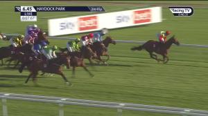 Video preview image for Haydock Park 18:45 - Sky Bet Sunday Series Stayers Handicap (4)