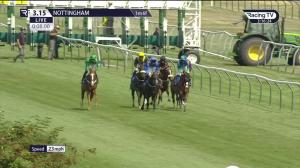 Video preview image for Nottingham 15:15 - Bet At racingtv.com Handicap (Qualifier) (5)