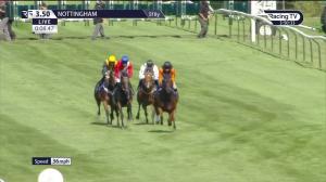 Video preview image for Nottingham 15:50 - It Pays To Buy Irish EBF Conditions Stakes (3)