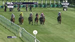 Video preview image for Nottingham 13:45 - Weatherbys Global Stallions App Handicap (6)